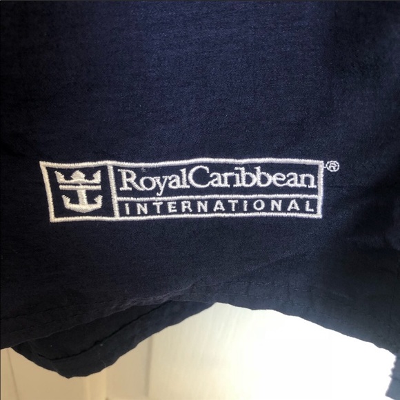 Royal Caribbean cruiseline RCCL blue casual short - Picture 2 of 6